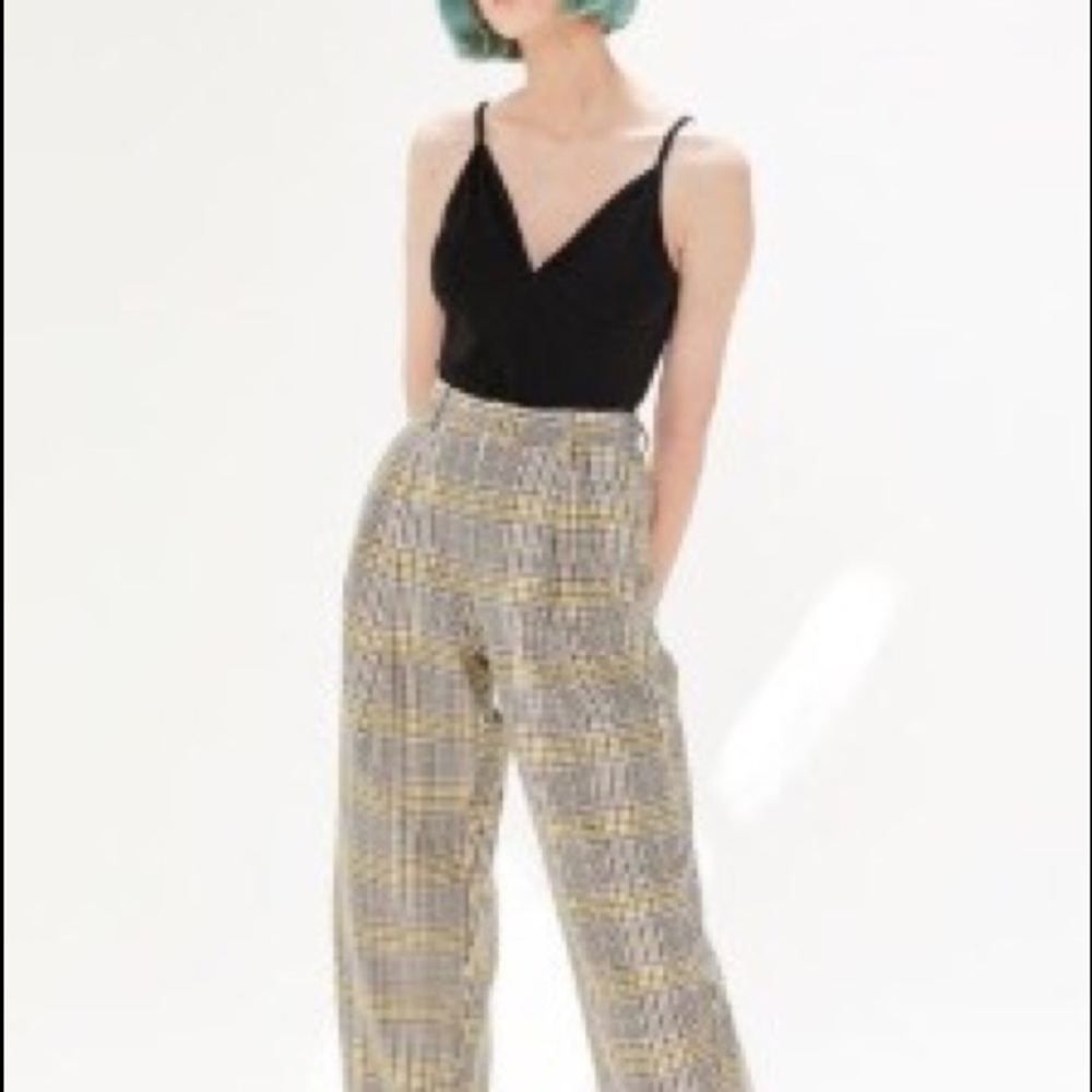 Urban Outfitters v-neck black tank top